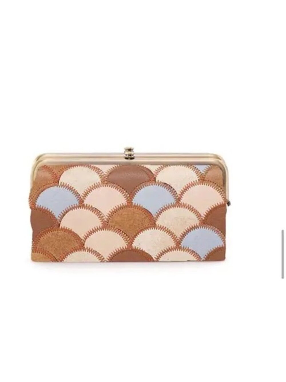HOBO $178 Lauren Clutch Wallet Timber Brown NWT!